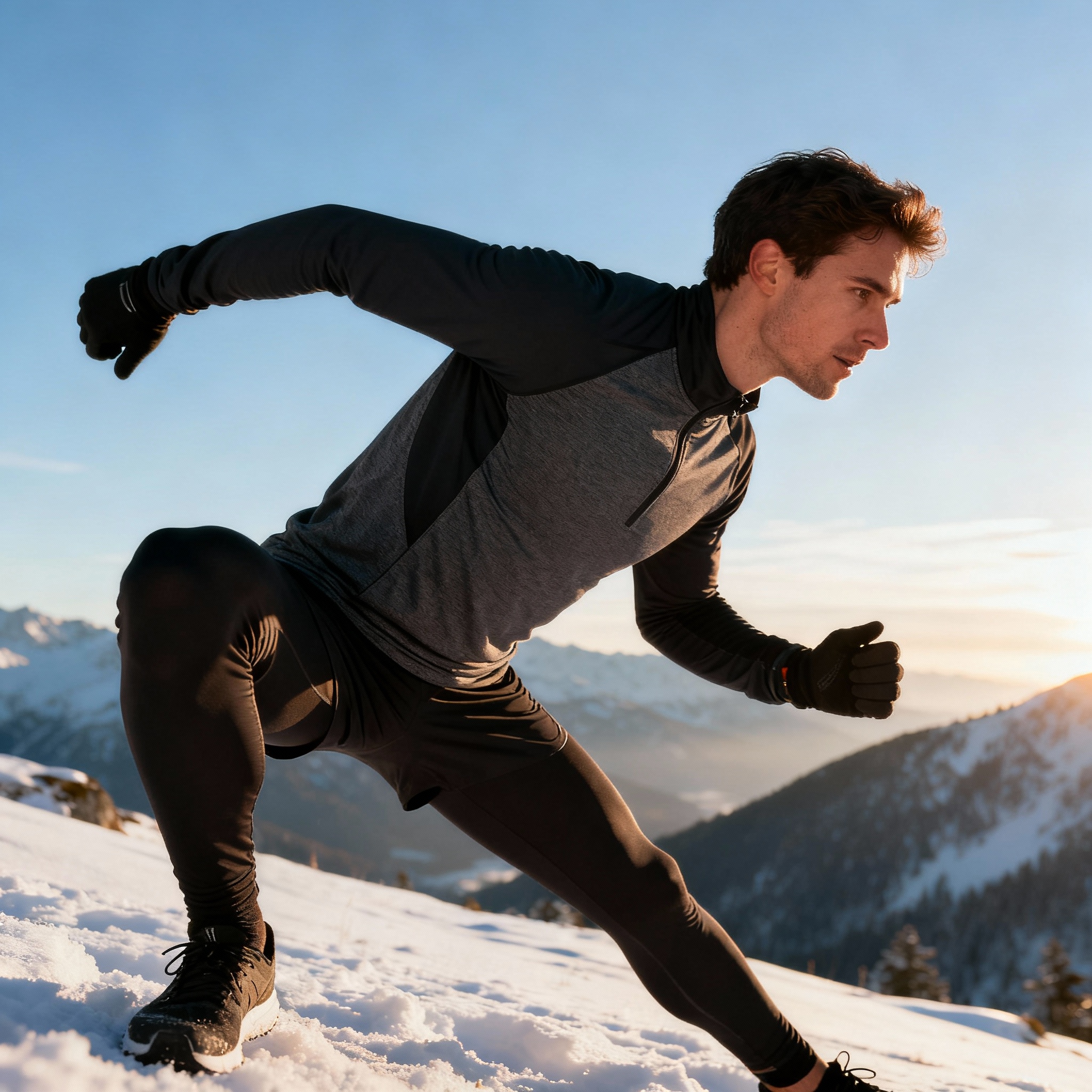 Trening biegowy zimą